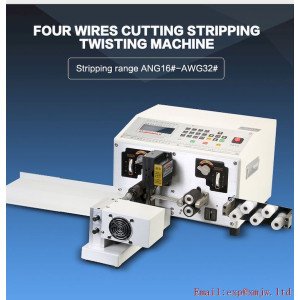 JL-800-MT Electronic Wire Cable Twist Machine Automatic Wire Cutting Stripping Twisting Machine