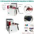 Automatic LCD Screen Wire Line Tube Sleeving Pipe Cutting Machine 100MM Width Cutter For Cable 220V 110V Imported Tungsten Blade