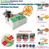 Automatic Computer Tape Cutting Machine Dual Use Cloth Cold and Hot Cutter with LCD Screen 1-5mm Sticker Cut Tools Free Shipping