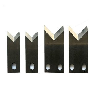 V Shaped Flat Shaped Knife Wire Stripping Machine Blades