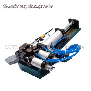 330 Bevel Pneumatic Wire Striper Machine , Copper Wire Stripper Stripping Machine