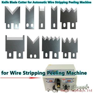 Hot Wire Stripper Tool 220 Automatic Computer Cable Peeling Cutting Machine Blade Cutter High Speed Steel Knife