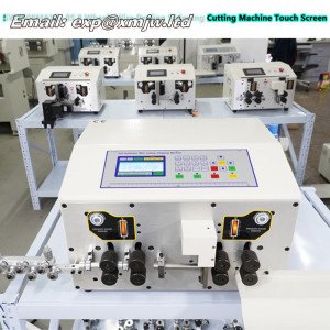 Touch Screen Wire Stripping Machine  MAX1-8S Cable Peeling Cutting Device Tools 650W Computer Auto For 0.3 To 25mm2 Line