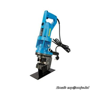 Portable electric punching machine Angle iron channel Steel Iron plate Fast puncher Hydraulic punching machine MHP-20