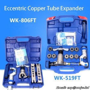 Copper tube expander Eccentric pipe expander WK-806FT Installation tool of air conditioning Copper pipe bell refrigeration