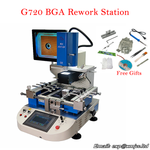 G720 Semi-automatic Align BGA Rework Station With Reball Kit For Laptops Game Consoles 220V 110V