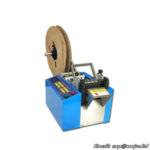 Full-automatic Heat shrinkable Pipe Cutting machine Glass fiber pipe Wire rope Cutter Silicone PVC pipe Teflon pipe Cutting