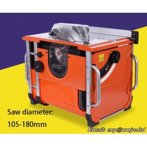 Dust free Multi-function lifting oblique cutting Household electric saw Solid wood floor cutting woodworking DIY push table saw