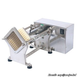 French fries cutter Electric stainless steel Vegetable Potato cucumber radish Strip Onion mushroom Slitter Potato chip cutter