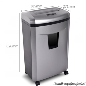 High power Shredder 28L Long-time office Paper shredding Disc/Credit card Continuous shredding 150 minutes Document shredder