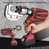 18V Charging Electric Hydraulic Pliers EZ-300/400 Wire Terminal Crimping Cable Copper Aluminum Terminal Crimping machine Digital