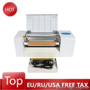 LY 400A Hot Foil Printer Press Machine 360X252MM  Stamping Printer Compatible Add Rolling Reel Kit For Paper, Pvc Card