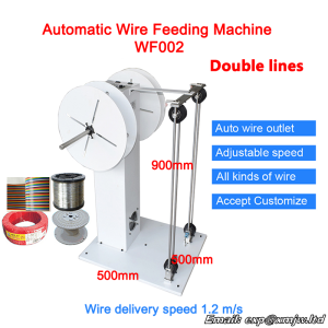 Automatic Wire Release Machine Wiring Rack Wire Feeding Machine WF002 For Wire Cutting Machine Terminal Machine Stripping