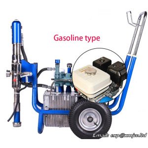 Gasoline power and Electric Power High pressure Airless Spraying machine Putty powder Latex paint Sprayer 220V 380V