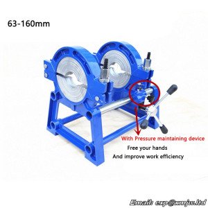 PE butt welding machine Frame 63-160mm Body of Hot melt welding machine Siphon Butt welder Socket Support fixed frame