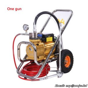 High pressure airless spraying machine 4800W Electric home wall Sprayer oil paint/Latex paint Steel structure Spraying 18L/MIN