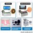 Computer Hot and Cold Cloth Belt Tape Cutting Machine Auto Magic Adhesive Tape Zipper Webbing Machine Elastic Cut Tools