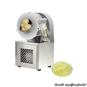 Electric potato shredder slicing machine Automatic commercial multi-functional shredding for radish, cucumber and sweet potato
