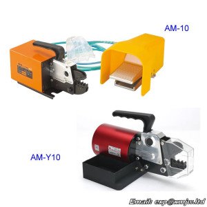 Pneumatic Type Terminal Crimping Machine 1.3T AM-Y10 AM-10 Terminal Crimper Pliers Tool with Crimping Die for Optional