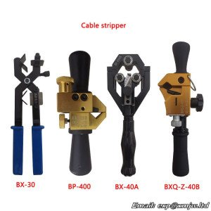 Cable Stripper High-voltage Insulated conductor 10KV overhead line Stripper Rotary Cutting Cable Peeler Wire Stripping tool