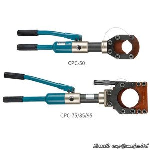 Gunting Kabel Hidrolik Manual CPC-50/75/85/95Mm Alat Pemotong Kabel Tembaga Aluminium Lapis Baja Tang Pemotong Kabel Geser