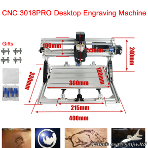 Mini CNC 3018 PRO Desktop Engraving Machine Pcb Milling Machine Wood Carving Machine Diy Mini CNC Router With GRBL Control