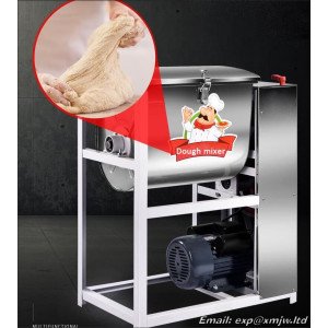 Flour mixing machine Commercial 25kg 2200W Automatic Stainless steel Dough Kneading and Beating machine Electric Flour Mixer