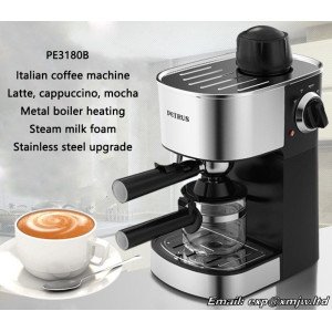 Italian coffee machine PE3180B Latte, cappuccino, mocha coffee making Household mini Coffee pot Automatic Steam milk foam