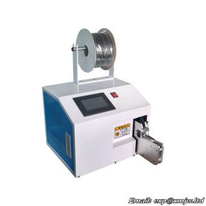 Automatic Wire Binding machine Data power cable Banding machine Bread bag Candy Gold wire Tying machine/Strapping machine