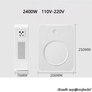 Transformer 110V to 220V Used in the United States and Japan 220V to 100V 2400W power supply voltage converter