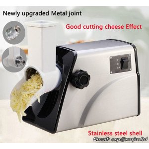 Cheese Slicer Electric Commercial Automatic cheese Shredder Cheese shredding Cheese Grater Household Cheese slicing machine