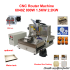 CNC Router Machine 6040Z 800W 1.5KW  2.2KW  Water Cooling Spindle Engraving Drilling And Milling Machine for working wood Metal