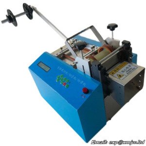 Automatic computer cutting machine Heat shrinkable silicone tube PE Bubble Film Non woven fabric Fixed length Cutting machine