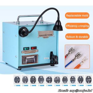 Electric Cold-pressed Terminal Crimping machine Multi functional Automatic Wire Crimping pliers Terminal Crimping Tools