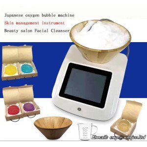 Magic oxygen bubble machine Japanese oxygen beauty instrument Acne eliminating Skin whitening beauty salon Facial Cleanser