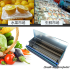 Fresh keeping film packaging machine in supermarket，Manual packer for Food fresh fruits and vegetables 51*13mm