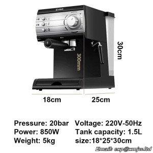 Coffee machine home small Italian semi - automatic steam beating milk foam Coffee making