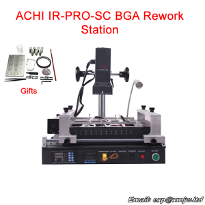 ACHI IR PRO SC infrared BGA Soldering Rework Station For Motherboard Chip PCB Refurbished Repair Machine ACHI IR-PRO-SC