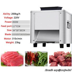 Commercial Meat Cutter Automatic Meat Slicing/Shredding/Dicing machine Electric Meat Cutting machine Stainless steel