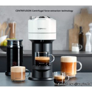 Automatic office household Small Capsule coffee machine Vertuo Next +Milk foaming machine+12pc Capsules