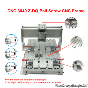 CNC 3040 Z-DQ Ball Screw CNC Frame Of Engraver Engraving Router Wood Drilling Milling Machine