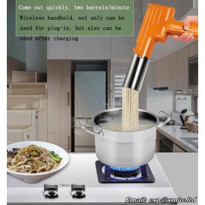 Hand held noodle machine, Electric noodle gun, Small noodle machine, Household noodle machine, noodles making 2.5mm/3mm4mm