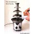 4 layer Chocolate fountain machine Household small waterfall machine DIY chocolate hot pot machine Chocolate fountain machine