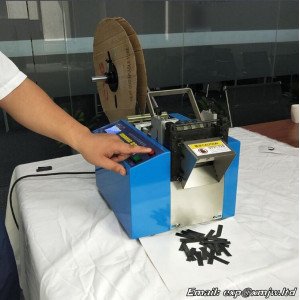 HZX-100 Heat shrinkable pipe cutting machine Wire rope/PVC pipe Cutter Nickel slice Slicer Silicone rubber pipe Shear