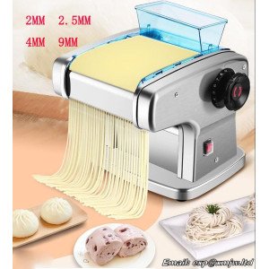 Household electric noodle press Noodle machine Small full automatic commercial stainless steel Multifunctional rolling machine