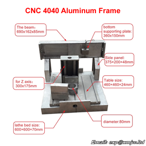 4040 CNC Engraving Machine Frame DIY CNC Suitable For CNC Router