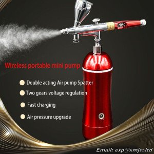 Electric charging Pigment coloring tool 0.3mm Nozzle spray gun Mini spray painting Portable Air pump Spatter/Airbrush/Airbrushes