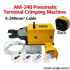 AM-240 Heavy Duty Pneumatic Crimping Tool Crimp 6-240mm2 Cable Terminals And Lugs
