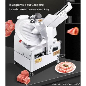 12 inch Commercial Automatic Mutton roll slicer Frozen meat fat cow Cutting machine Electric meat planer Meat slicer