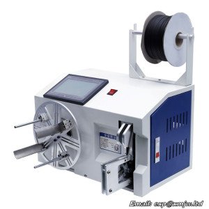 Automatic Winding and Bunding machine Power line/USB data wire Coil-winding machine Banding machine Touch screen Chinese English